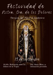 Festividad de La Virgen Dolorosa