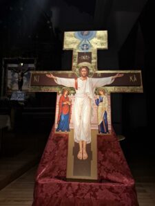 La Cruz de los jóvenes de la Visita del Papa en Guadarrama