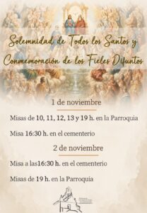 Solemnidad de Todos los Santos y Conmemoración de los Fieles Difuntos